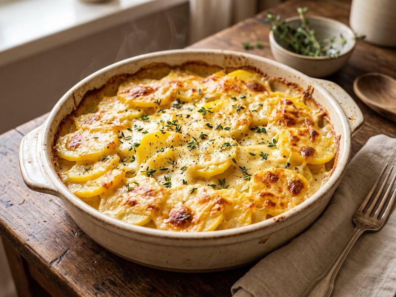 Potato and Swede Casserole | Heartily Baked