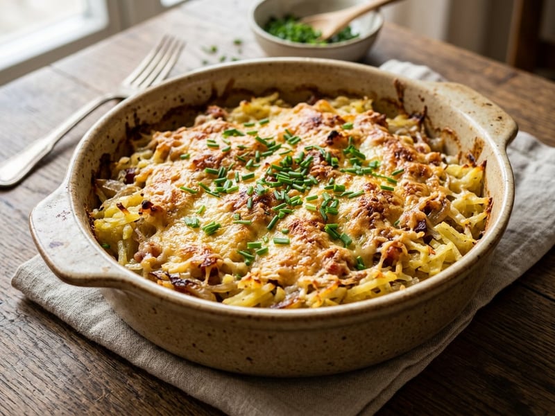Allgäu Rösti Bake | Crispy Baked with Mountain Cheese