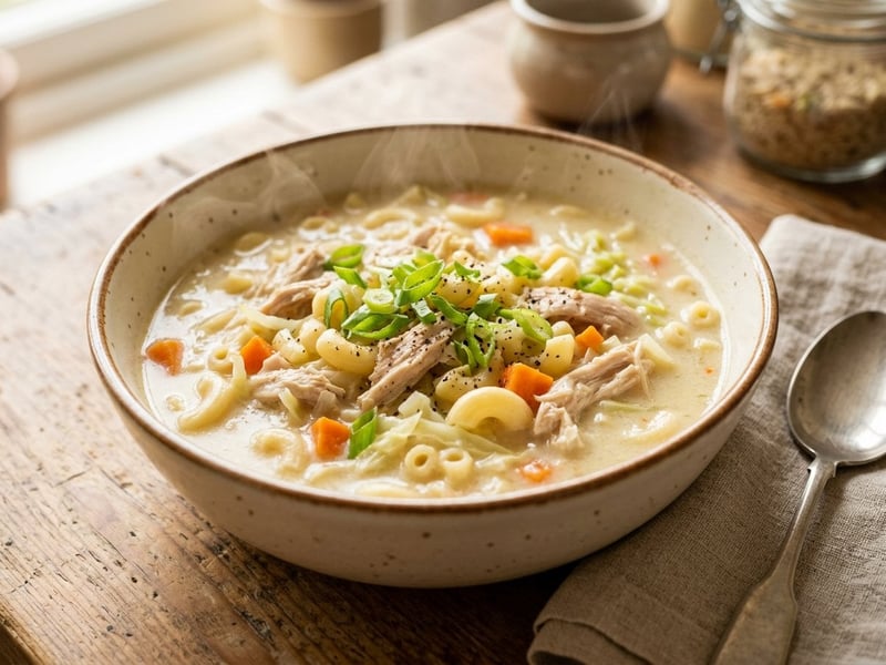 Chicken Sopas | Filipino Chicken Noodle Soup