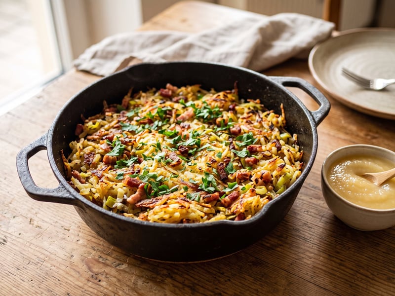 Saarland Dibbelabbes | Traditional Pot with Bacon & Leek