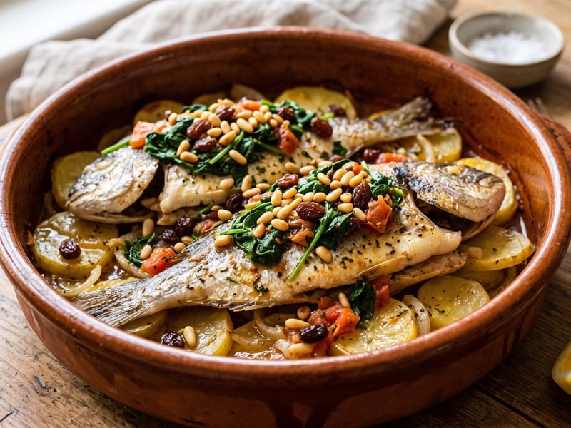 Dorada a la Mallorquina | Mallorcan-Style Sea Bream