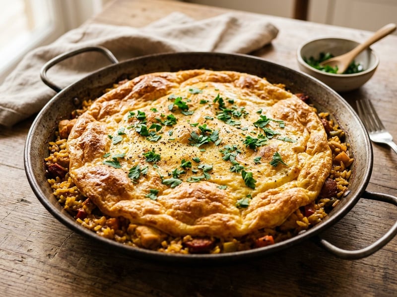 Arroz con Costra | Spanish Crusted Rice with Chicken