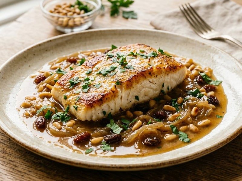 Fletán a la Chorrera | Andalusian-Style Halibut