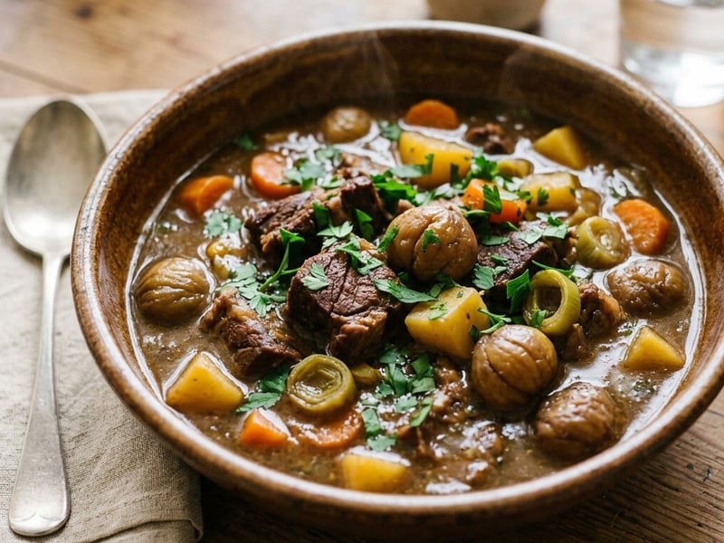Palatinate Chestnut Stew with Pork Neck