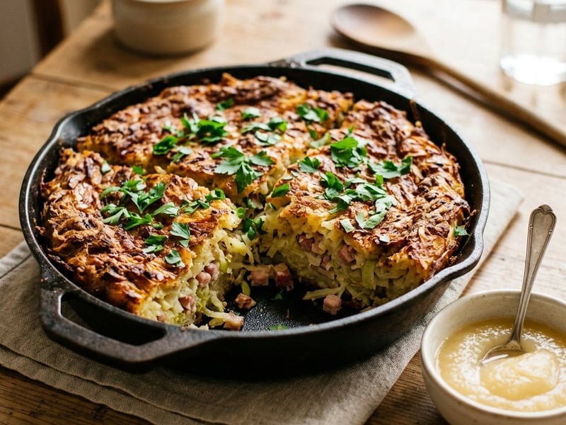 Hunsrücker Schales | Traditioneller Kartoffelauflauf