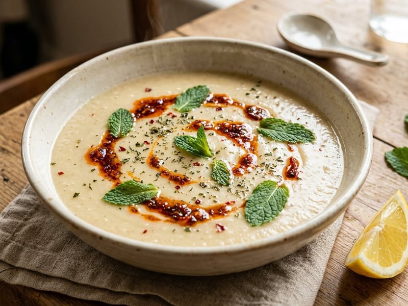 Yer Elması Çorbası | Türkische Topinambursuppe