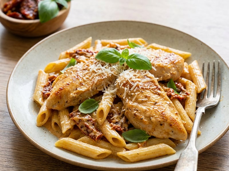 Marry Me Chicken with Pasta