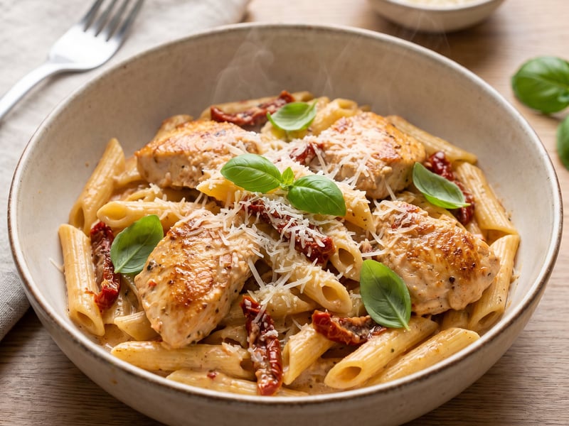 Marry Me Chicken with Pasta