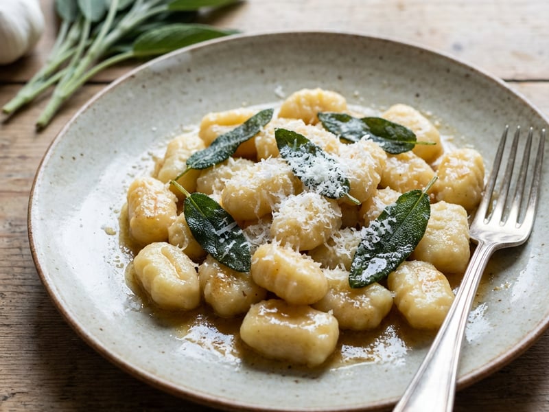 Gnocchi with Sage and Butter