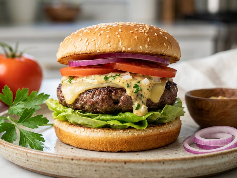 American Cheeseburger