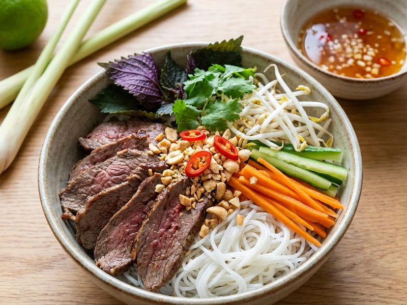 Bun Bo Nam Bo | Vietnamese Beef Salad