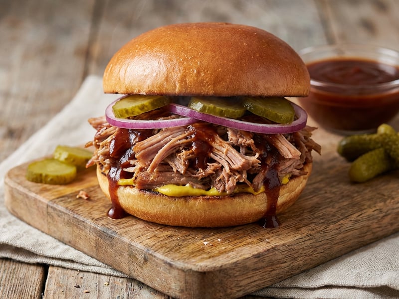 Juicy Pulled Pork from the Oven