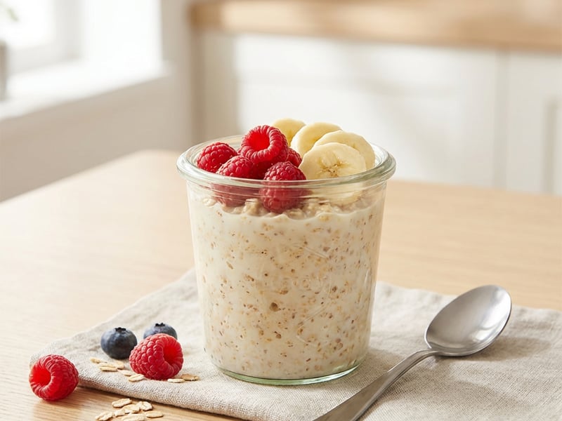 Creamy Overnight Oats – Two Variations