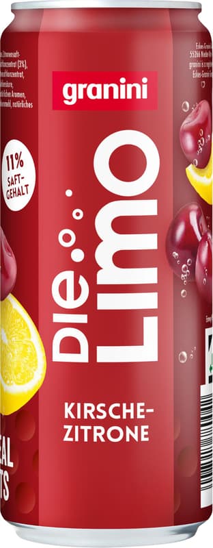 Die Limo von granini Kirsche-Zitrone Dose (EINWEG)