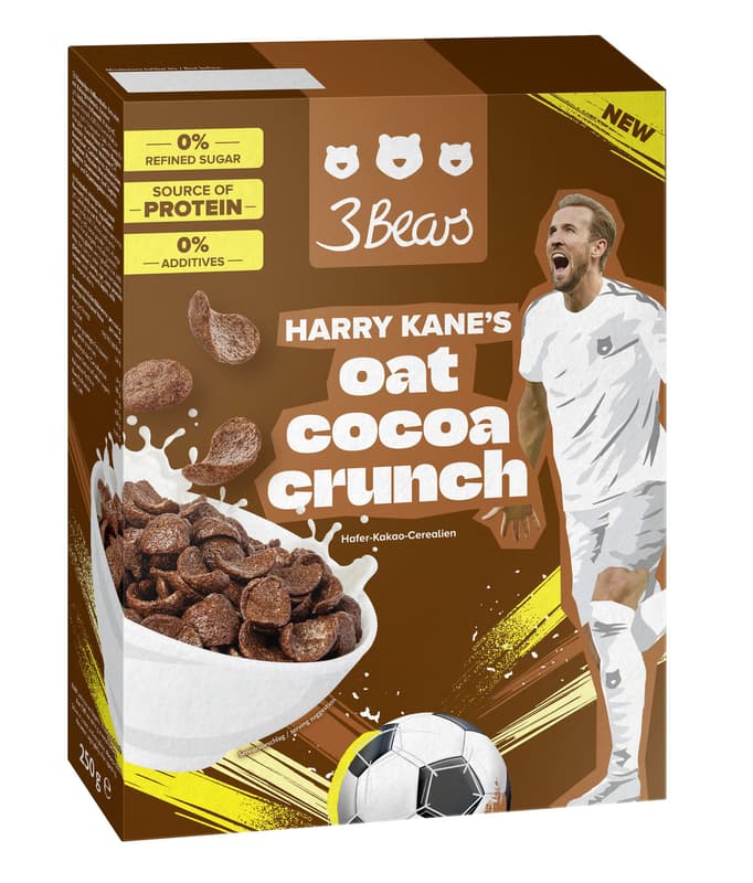3Bears X Harry Kane's Oat Cocoa Crunch