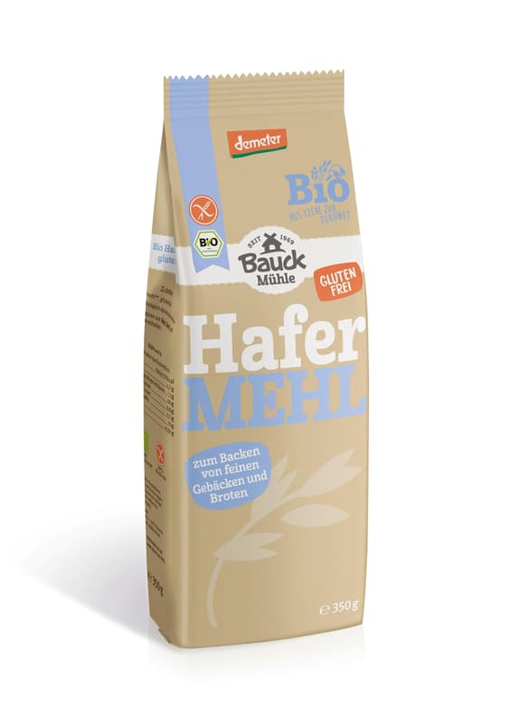 Bauck BIO Hafermehl glutenfrei
