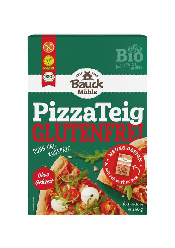 Bauck BIO Pizzateig glutenfrei