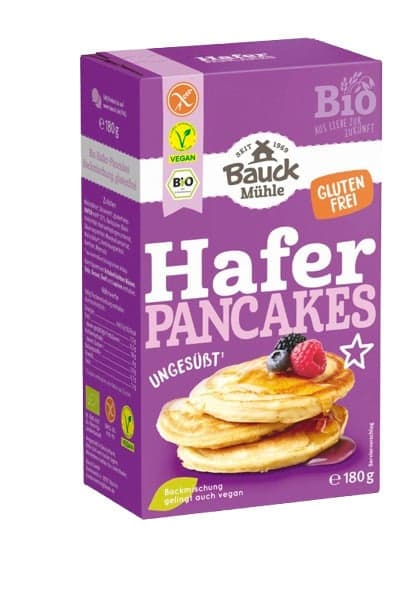 Bauck BIO Hafer Pancakes glutenfrei