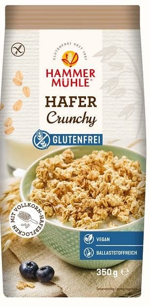 Hammermühle Hafer Crunchy  glutenfrei