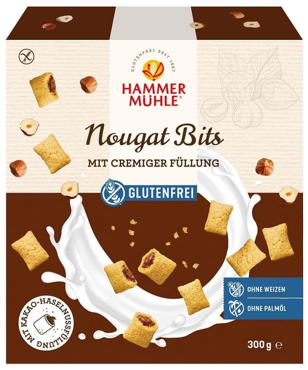 Hammermühle Nougat Bits glutenfrei
