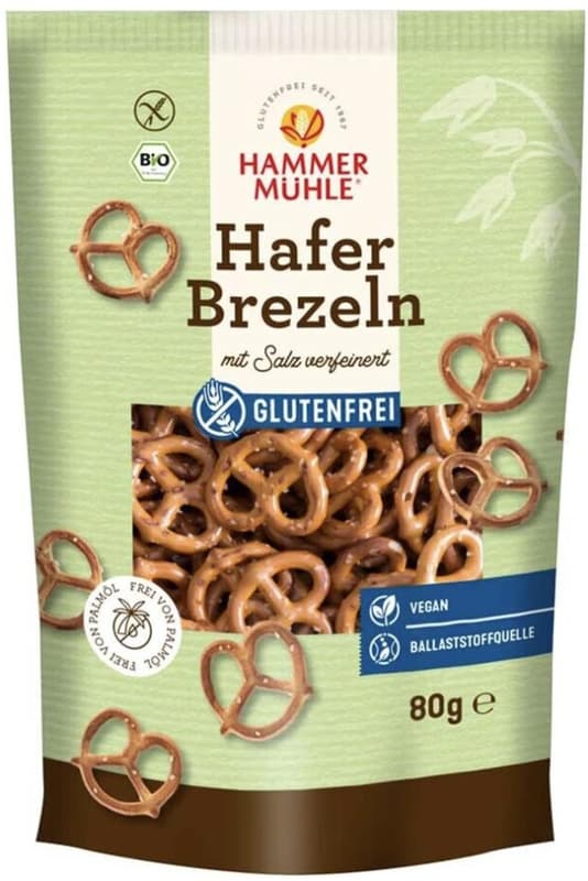Hammermühle BIO Hafer Brezeln glutenfrei