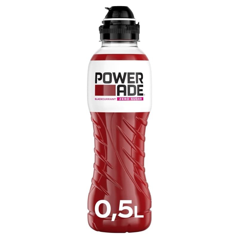 Powerade Zero Sugar Black currant (EINWEG)