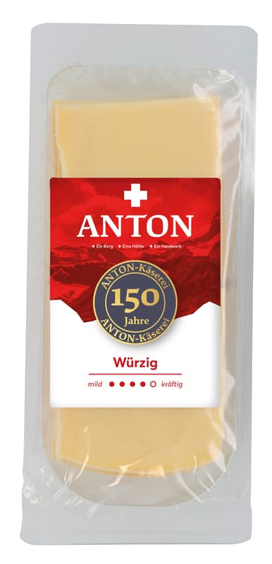 Anton Schweizer Bergkäse Scheiben