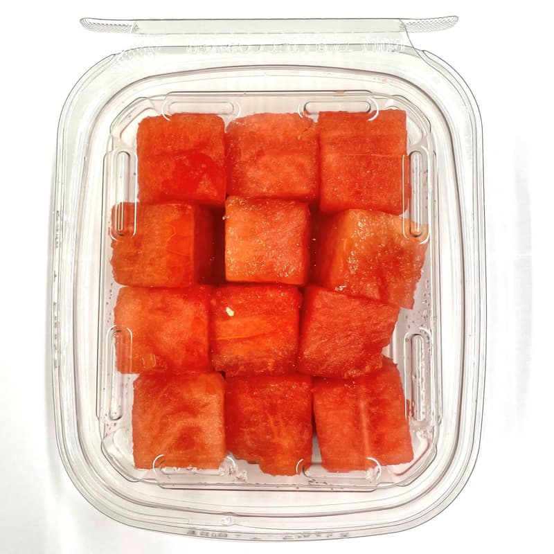 Wassermelonenwürfel