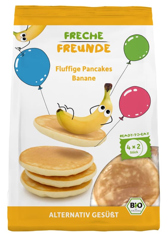 Freche Freunde Bio Fluffige Pancakes Banane