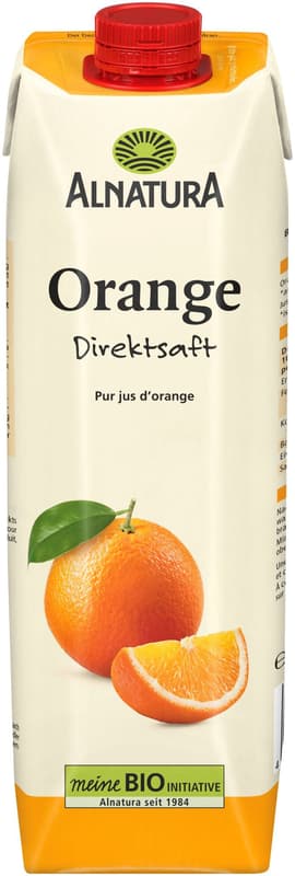 Alnatura organic orange juice