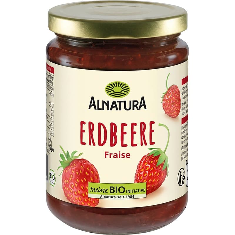 Alnatura organic fruit spread strawberry