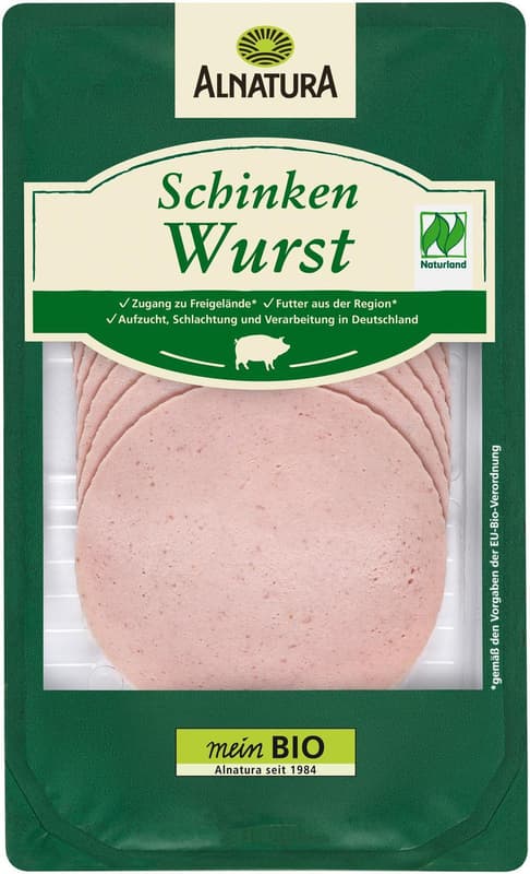 Alnatura BIO Feine Schinkenwurst