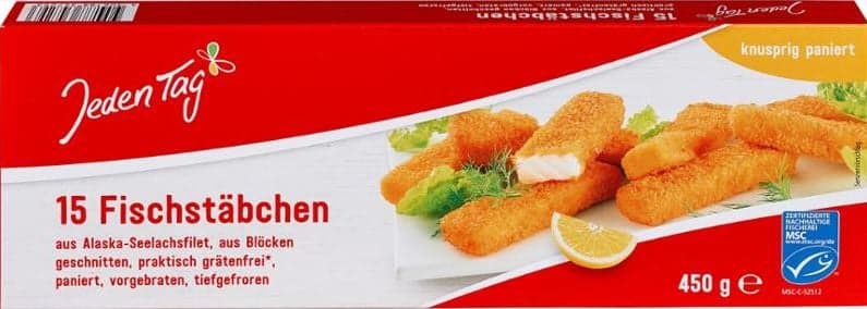 Jeden Tag MSC Fischstäbchen