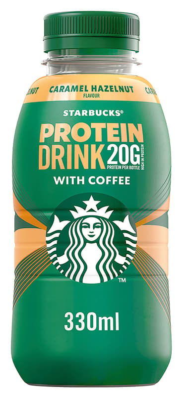 Starbucks Protein Caramel Hazelnut Eiskaffee