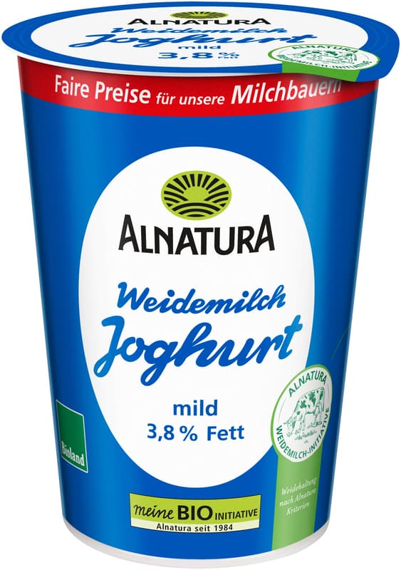 Alnatura BIO Joghurt Natur 3,8% Fett