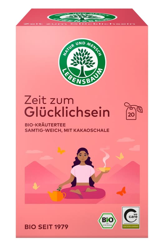Lebensbaum Zeit zum Glücklichsein BIO Tee