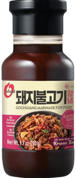 O'Food Korean BBQ Marinade Gochujang Bulgogi