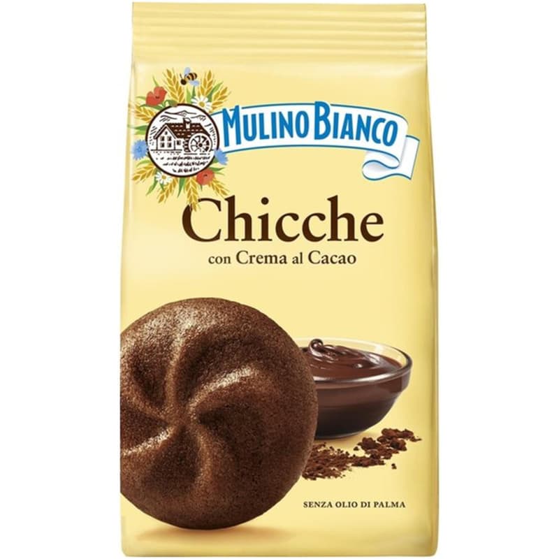 Mulino Bianco Chicche mit Kakaocremfüllung