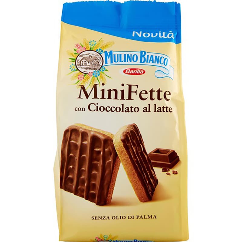 Mulino Bianco Mini Zwieback mit Milchschokolade