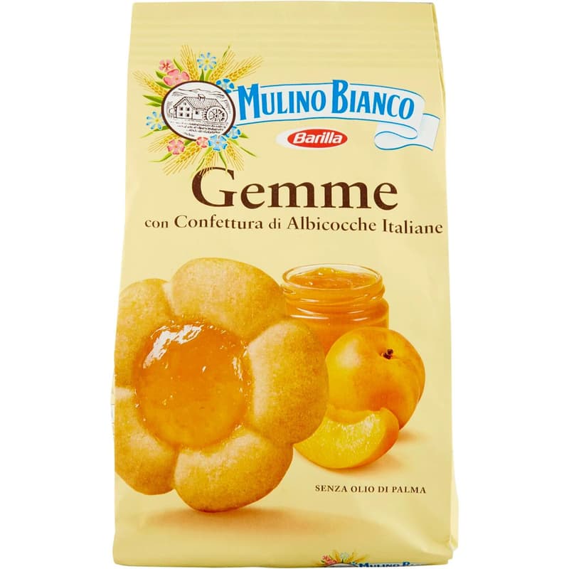 Mulino Bianco Gemme mit 100% IT Aprikosenkonfiktür