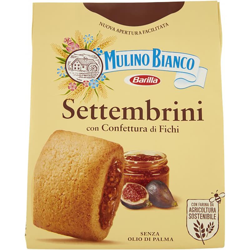 Mulino Bianco Settembrini mit Feigenfüllung