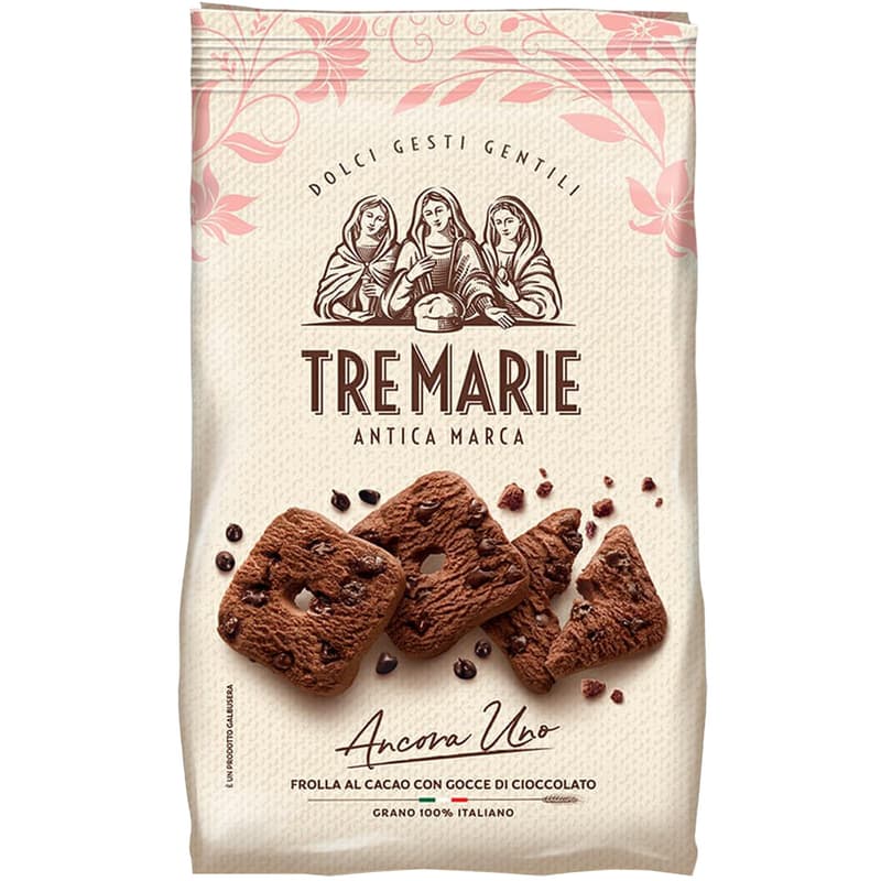 Tre Marie Frollini mit Kakao & Schokoladentropfen