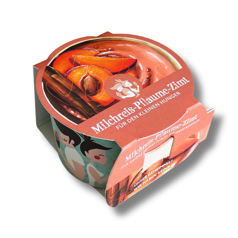 Jackle & Heidi Milchreis-Pflaume-Zimt-Eis