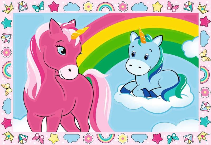 Ravensburger Painting by Numbers Enchanting Unicorns