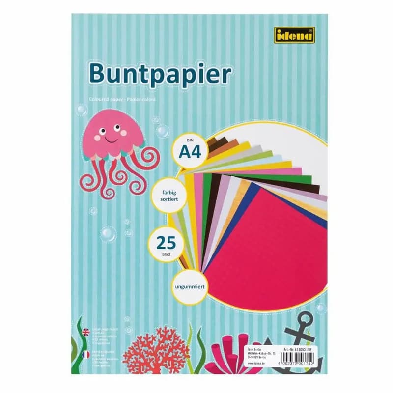 Idena Tonpapier DIN A4