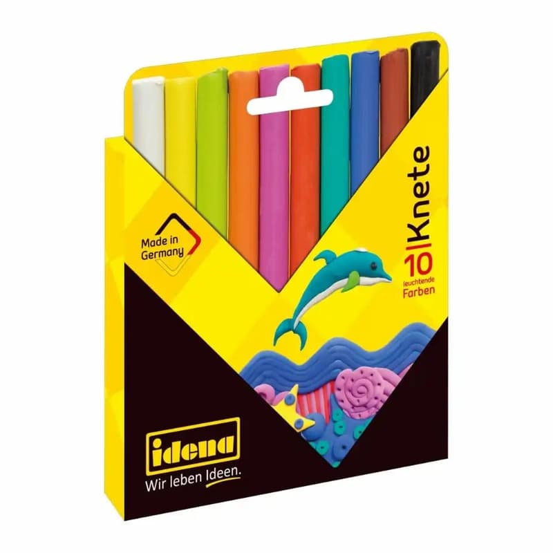 Idena modelling clay 10 colours