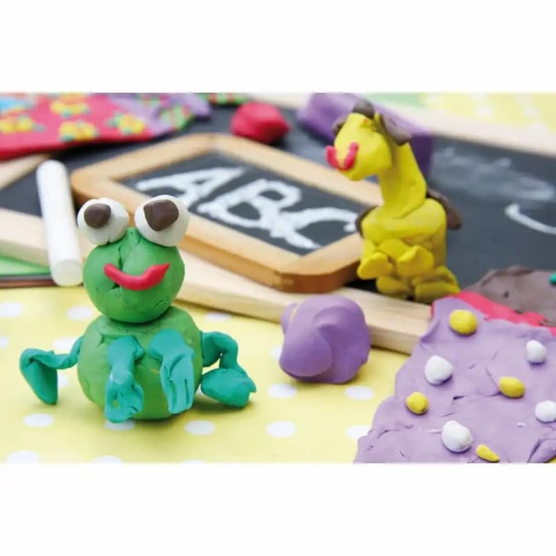 Idena modelling clay 10 colours