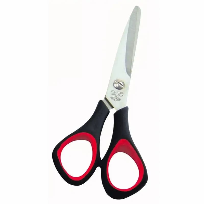 Universal scissors black/red 14cm