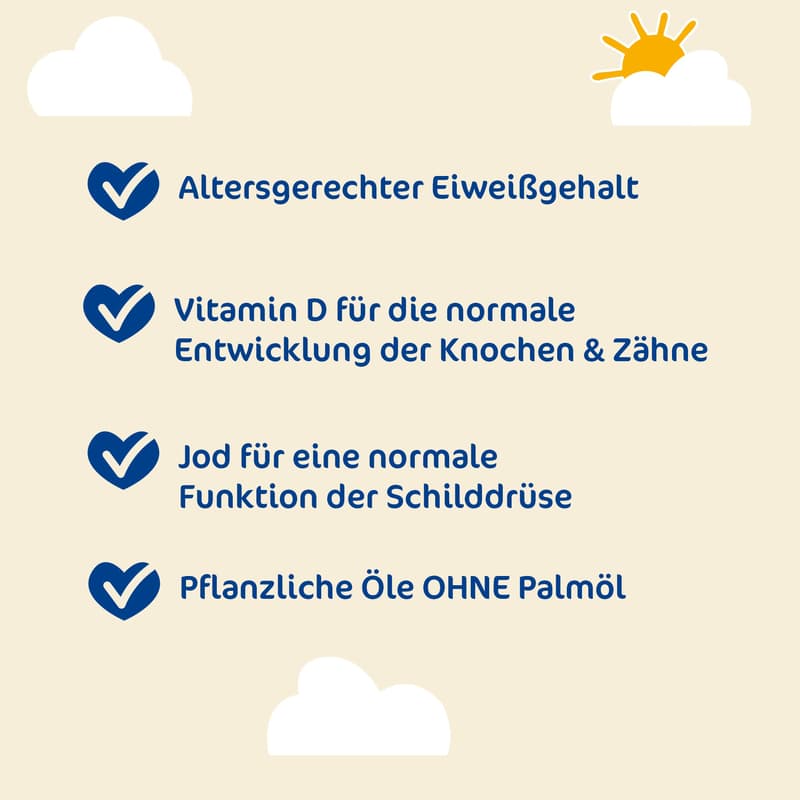 Milupino children's milk 1-3 years, ready to drink