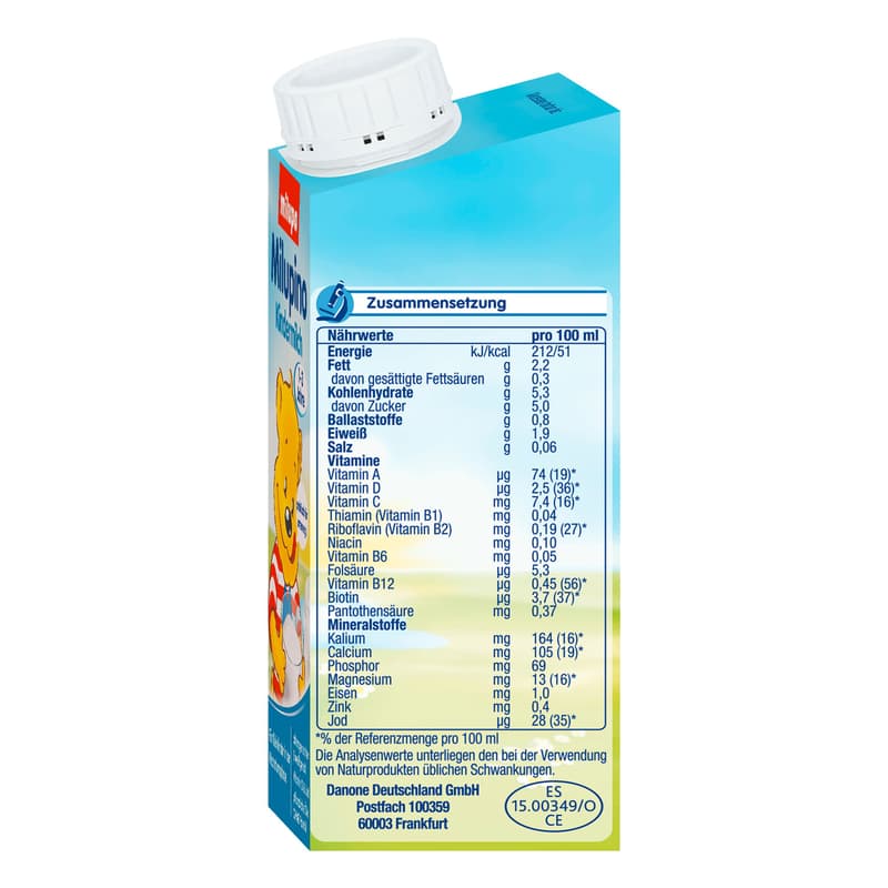 Milupino children's milk 1-3 years, ready to drink